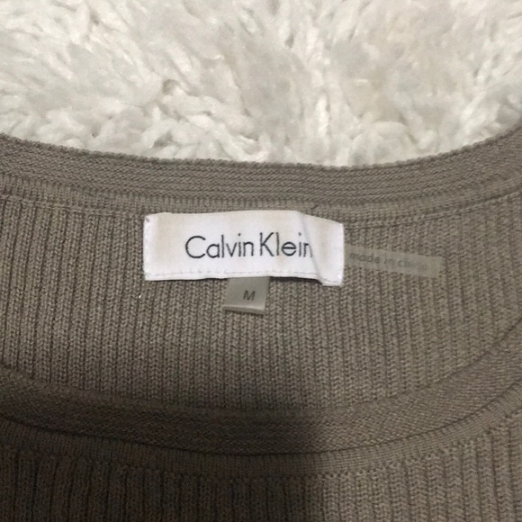 Calvin Klein Tops - Calvin Klein olive green vest